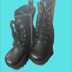 Dalmation Platform Mary Janes